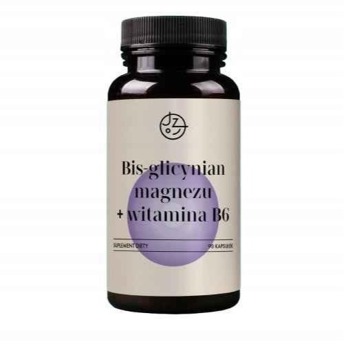Jemy Zdrowo Bisglcynian Magnezu + Witamina B6