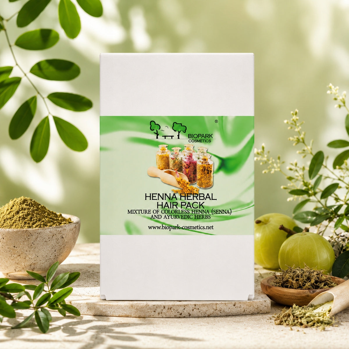 BioPark Cosmetics Henna Bezbarwna 100 g