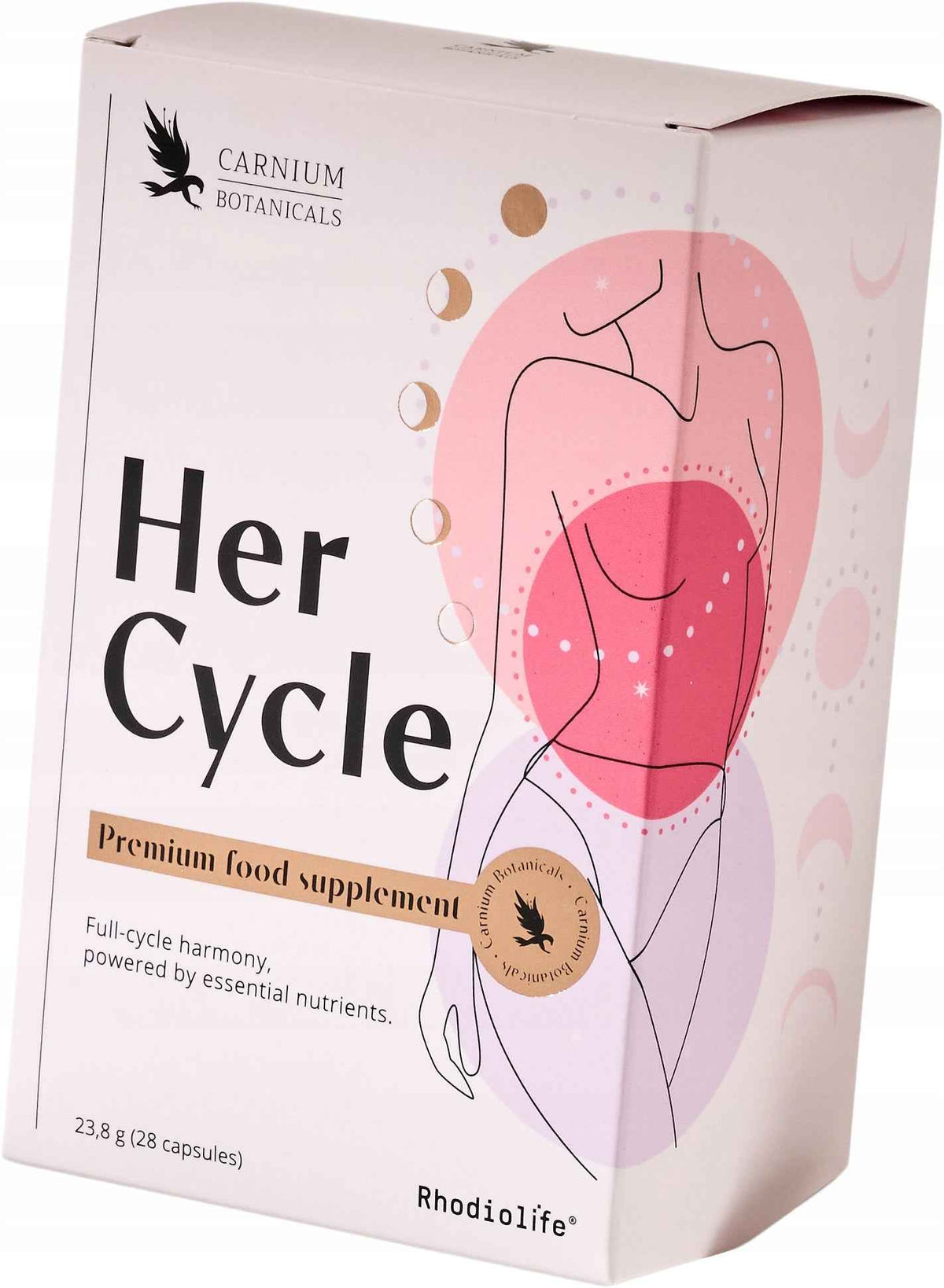 Her Cycle Carnium Botanicals 28 kapsułek – wsparcie cyklu kobiety