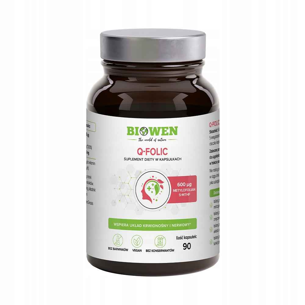 Biowen Q-Folic 90 kapsułek