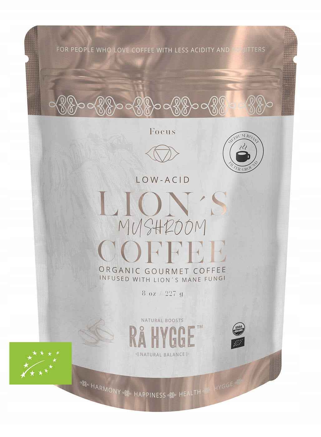 Ra Hygge KAWA ARABICA LION mielona 227g