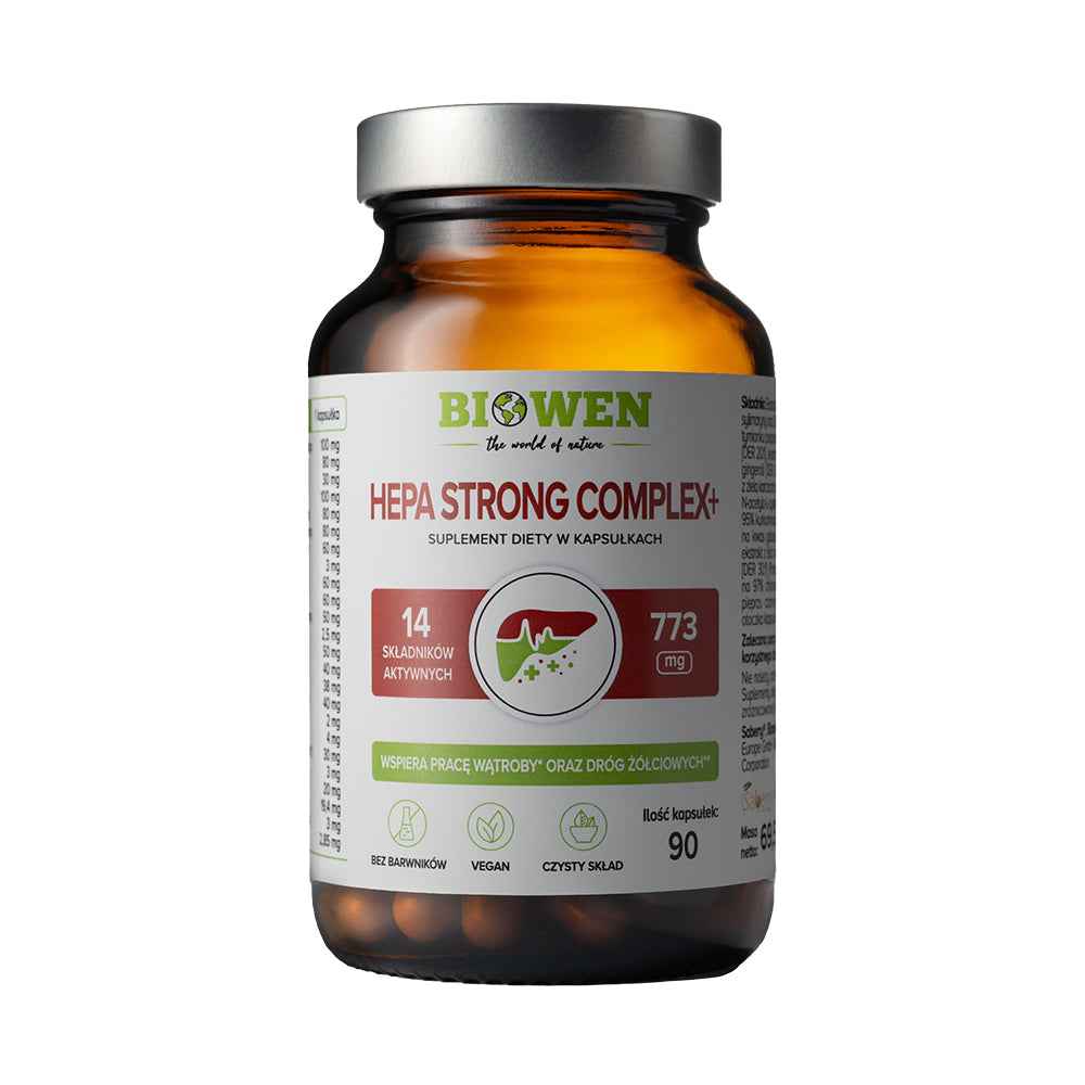 Biowen Hepa Strong Complex+ 90 kapsułek