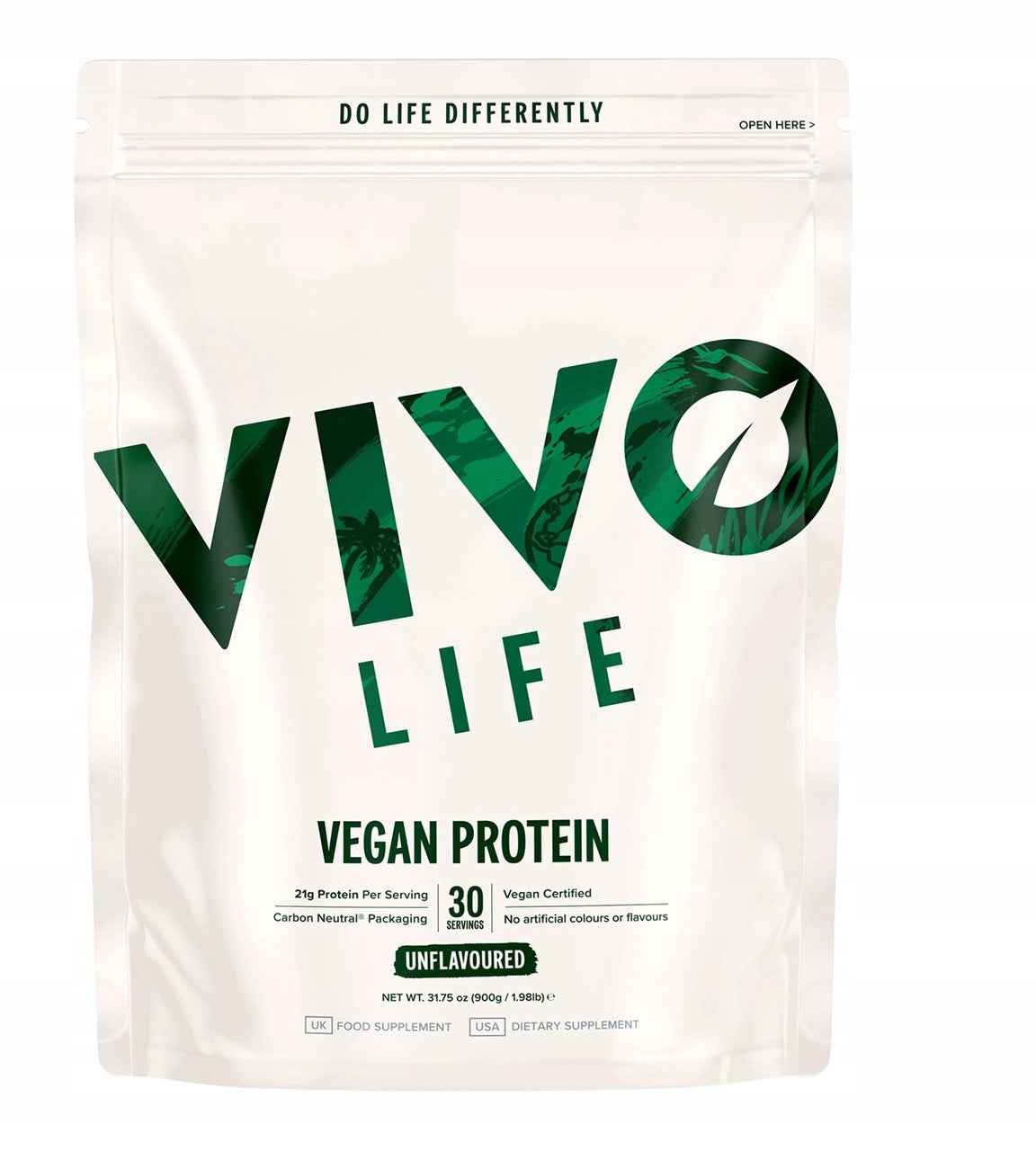 Vivo Life BIAŁKOWA ODŻYWKA protein wegańska neutralny smak 900 g