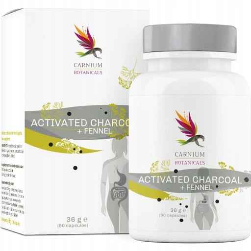 Carnium Botanicals Activated Charcoal & Fennel 90 kapsułek