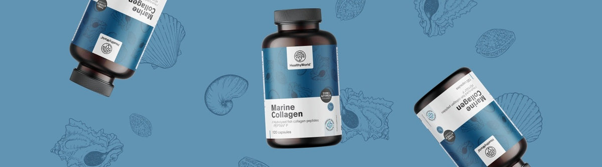 Healthy World Kolagen Morski 120 kapsułek