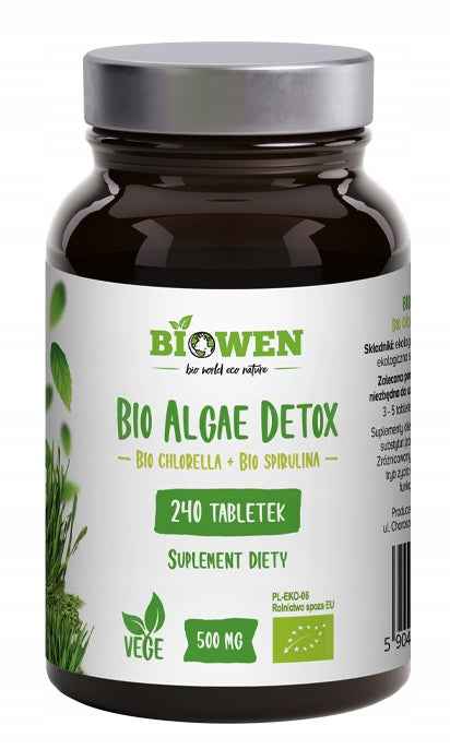 Biowen Bio Algae Detox 240 tabletek