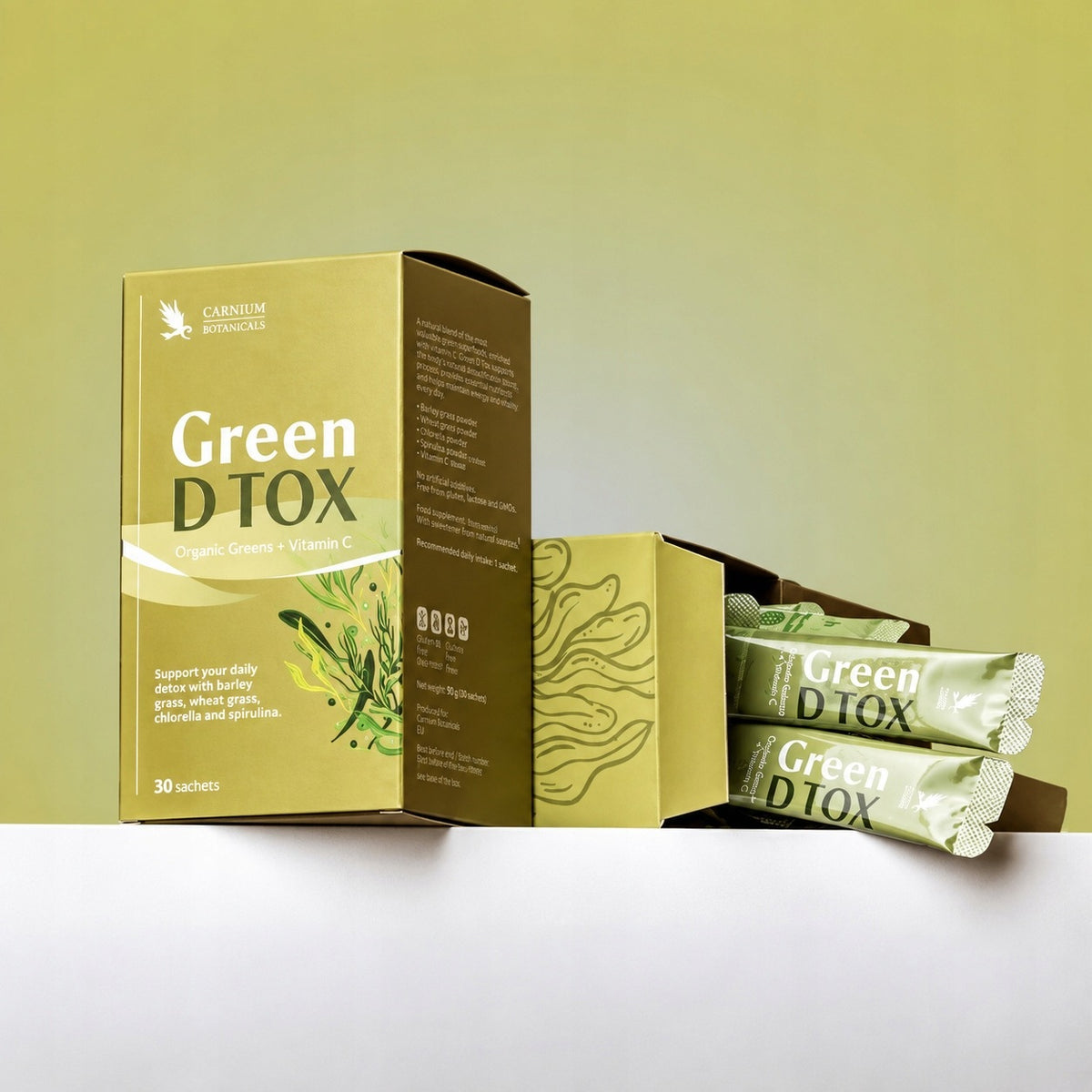 Carnium Botanicals Green D-Tox, 30 saszetek