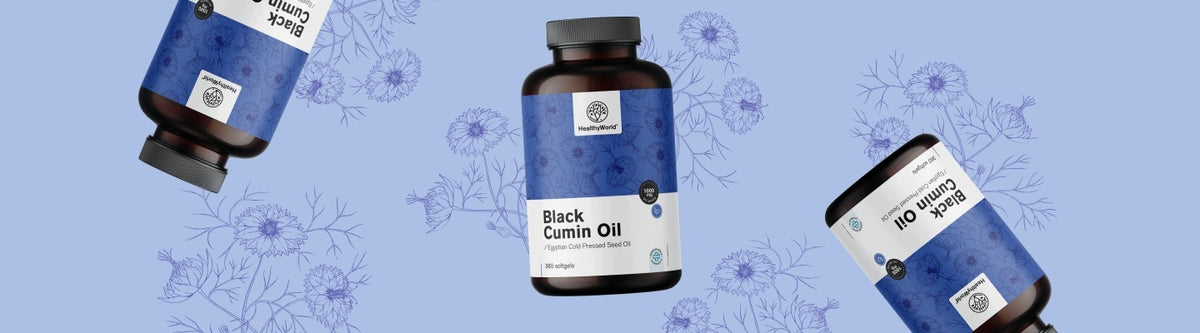 Healthy World Olej z czarnuszki 360 kapsułek