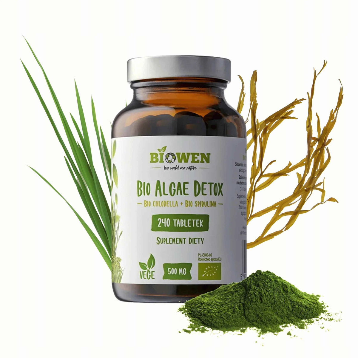 Biowen Bio Algae Detox 240 tabletek
