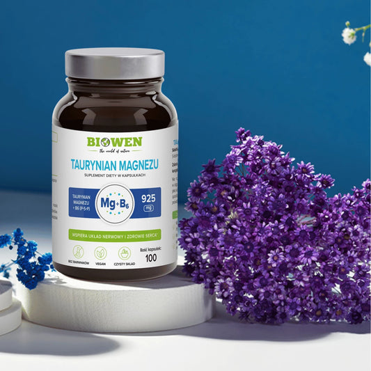 Biowen Taurynian Magnezu 100 kapsułek