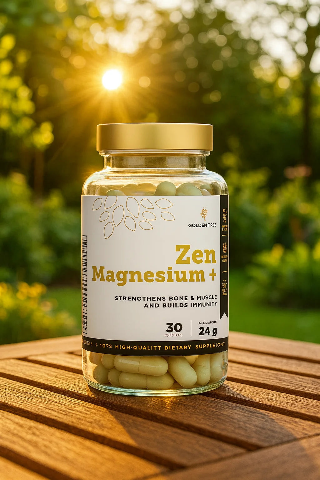 Golden Tree ZEN MAGNESIUM + 30 kaps