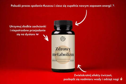 Jemy Zdrowo Metabolism Booster 60 kapsułek