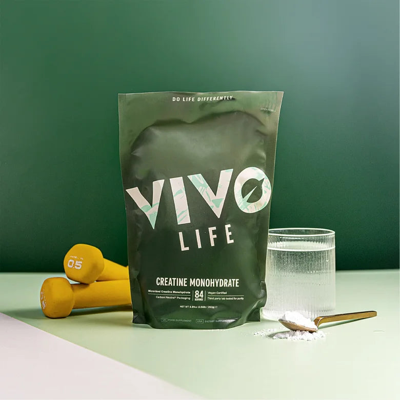 VIVO LIFE KREATYNA ODŻYWKA MONOHYDRAT KREATYNY 252G 84 PORCJE VEGAŃSKA