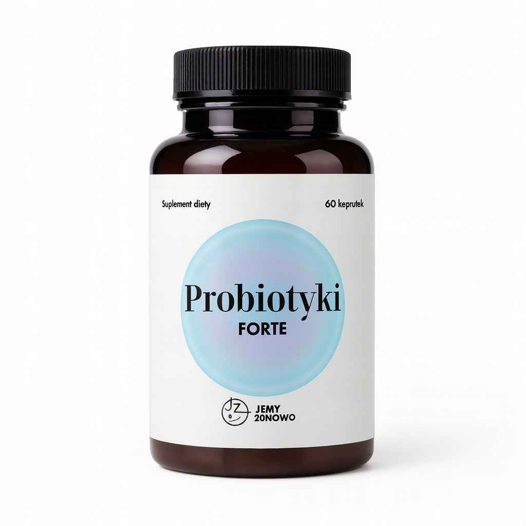 Probiotyki FORTE Jemy Zdrowo 60 kapsułek – Wsparcie jelit