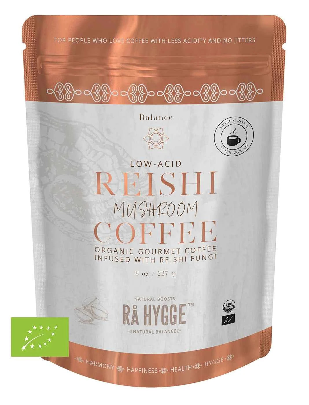 Ra Hygge KAWA ARABICA REISHI ziarna 227 g