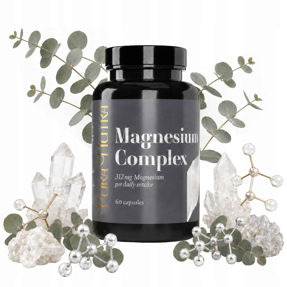 Pura Nutra Magnesium Complex 60 Kapsułek