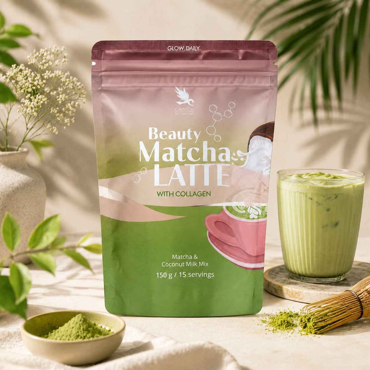 Carnium Botanicals Beauty Matcha Latte 150 g