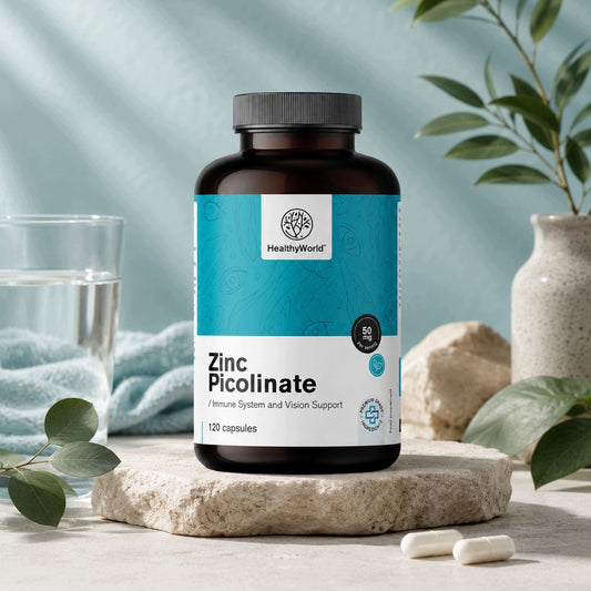 Healthy World Pikolinian cynku 120 kapsułek