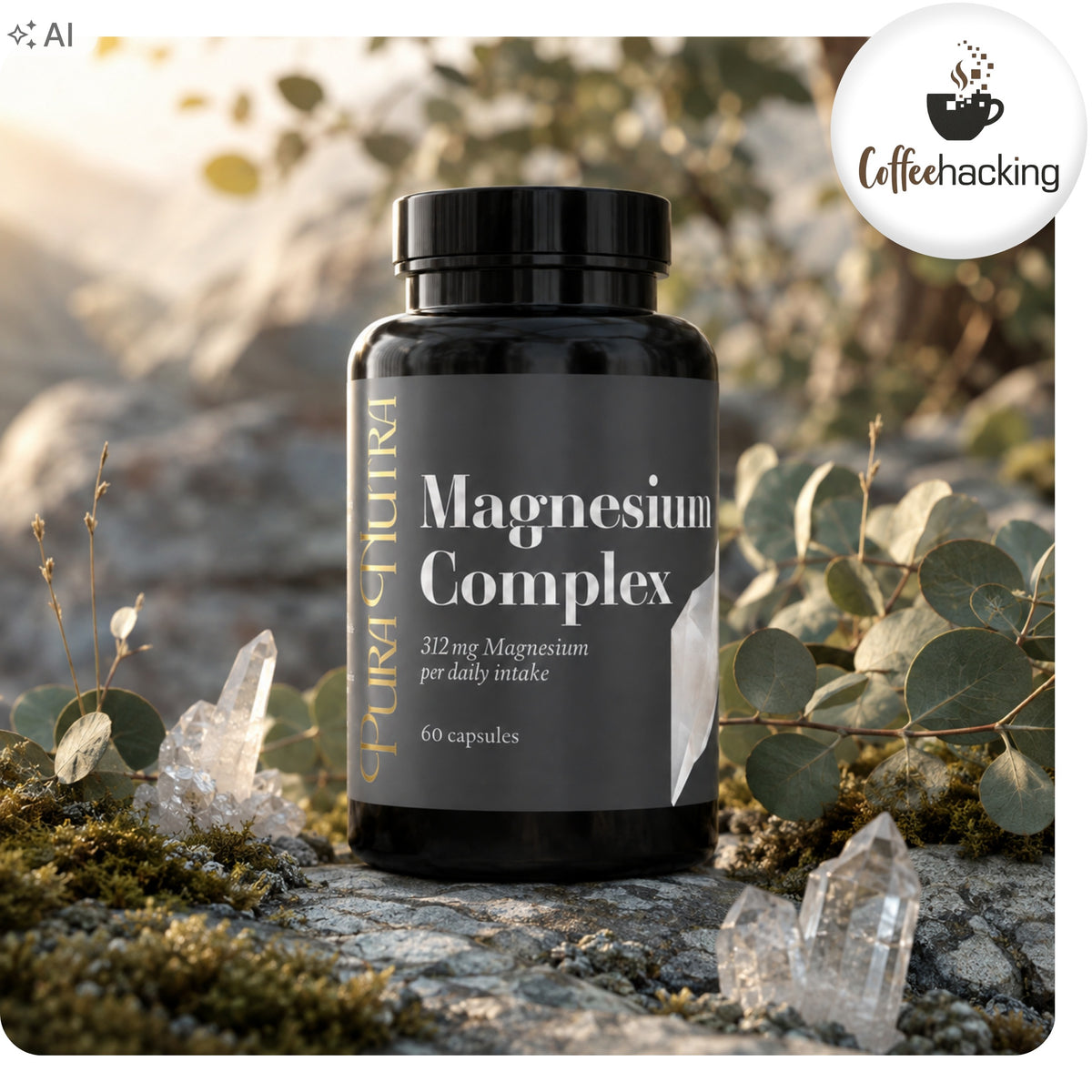 Pura Nutra Magnesium Complex 60 Kapsułek