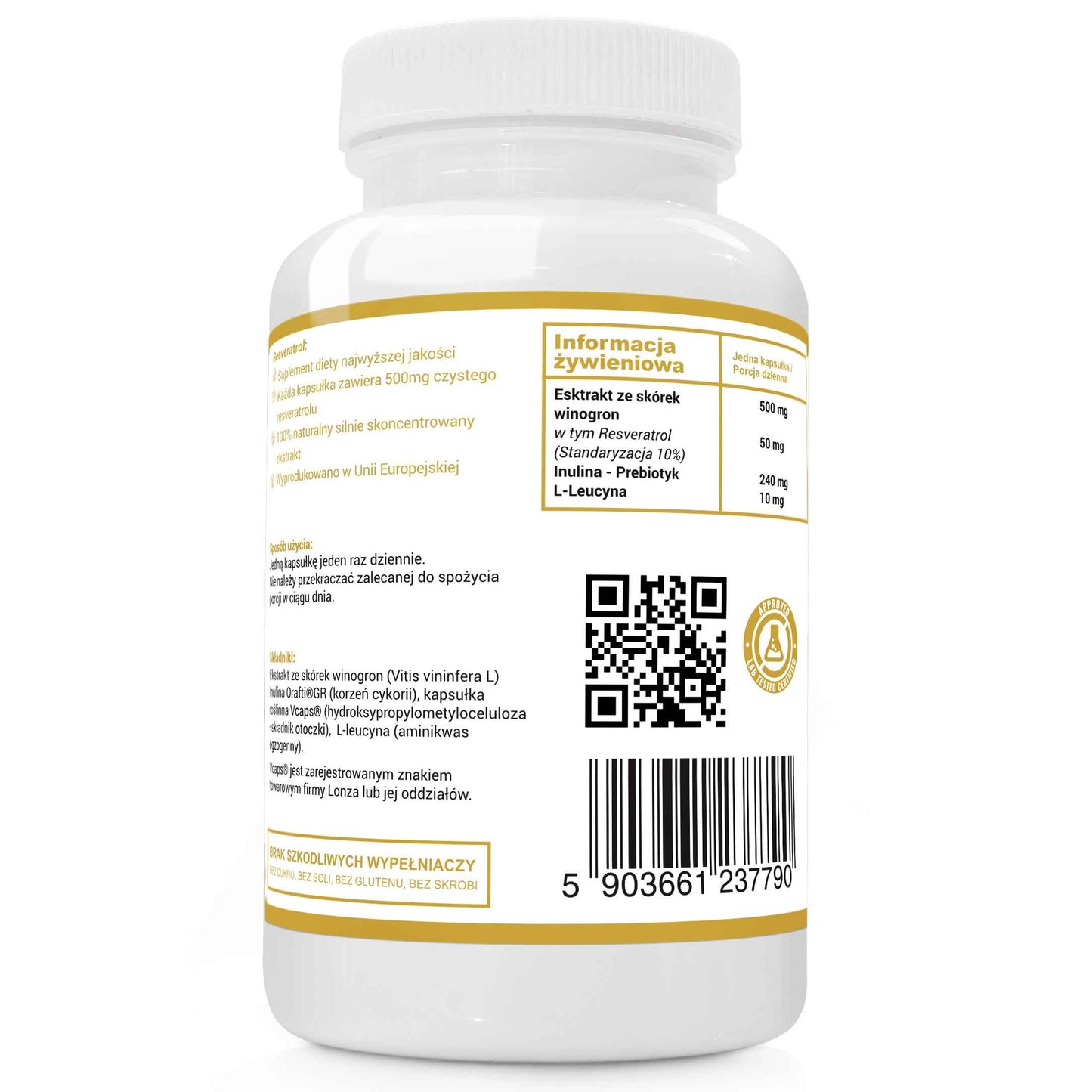 Alto Pharma Resveratrol 120 kapsułek