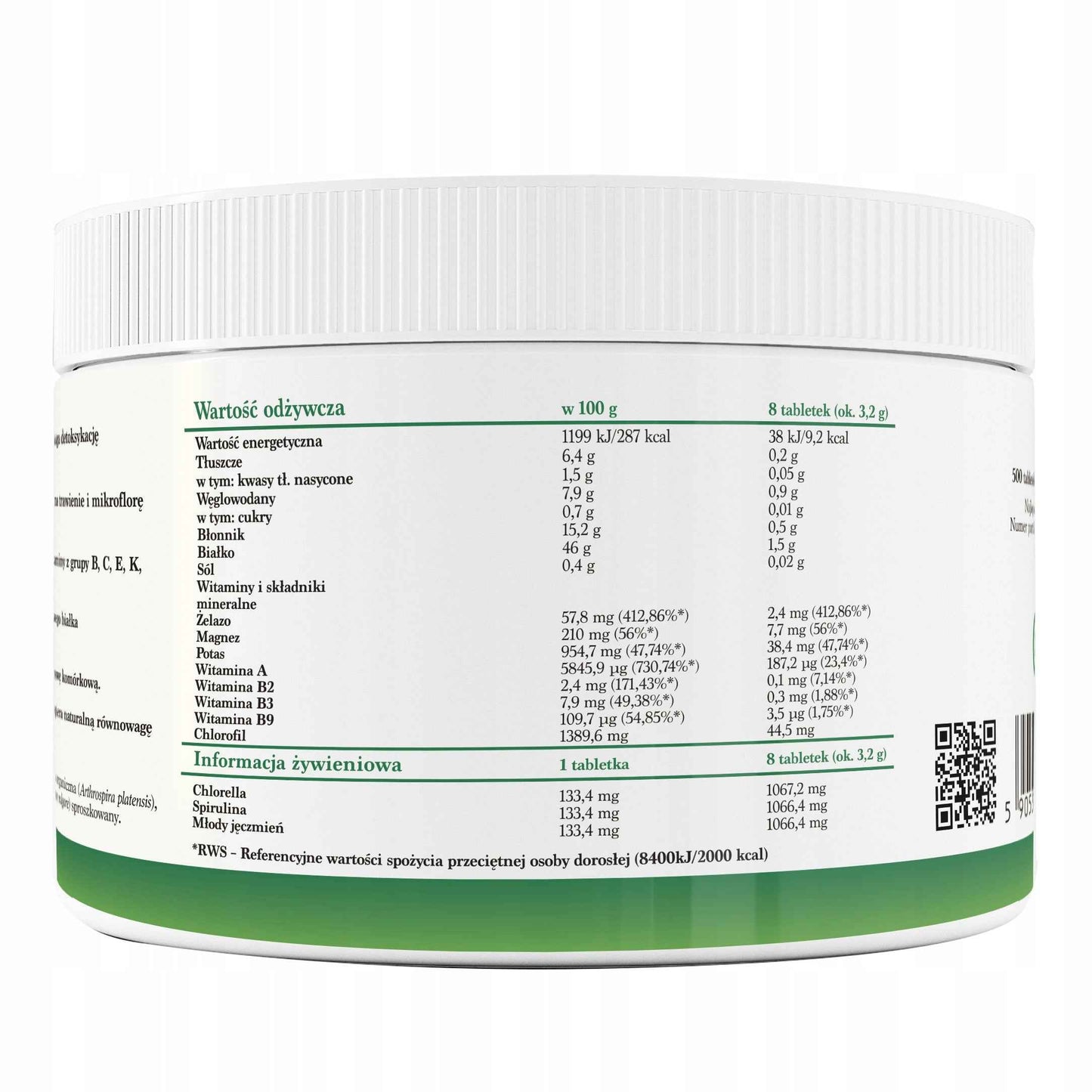Alto Pharma Chlorella 500 tabletek