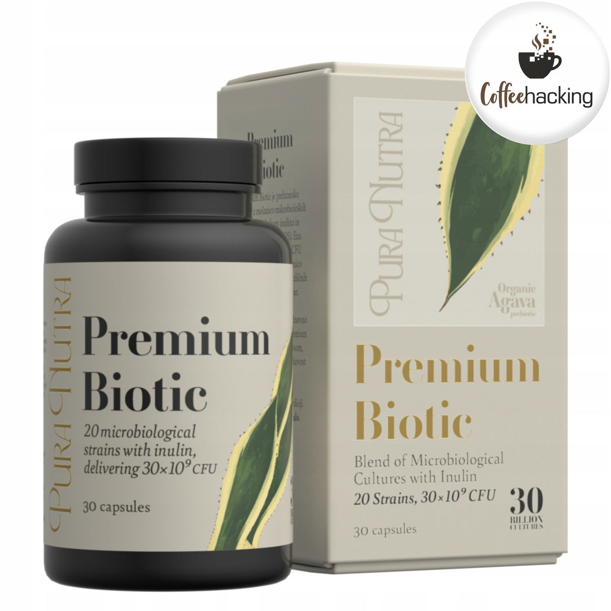 Pura Nutra Premium Biotic 30 Kapsułek