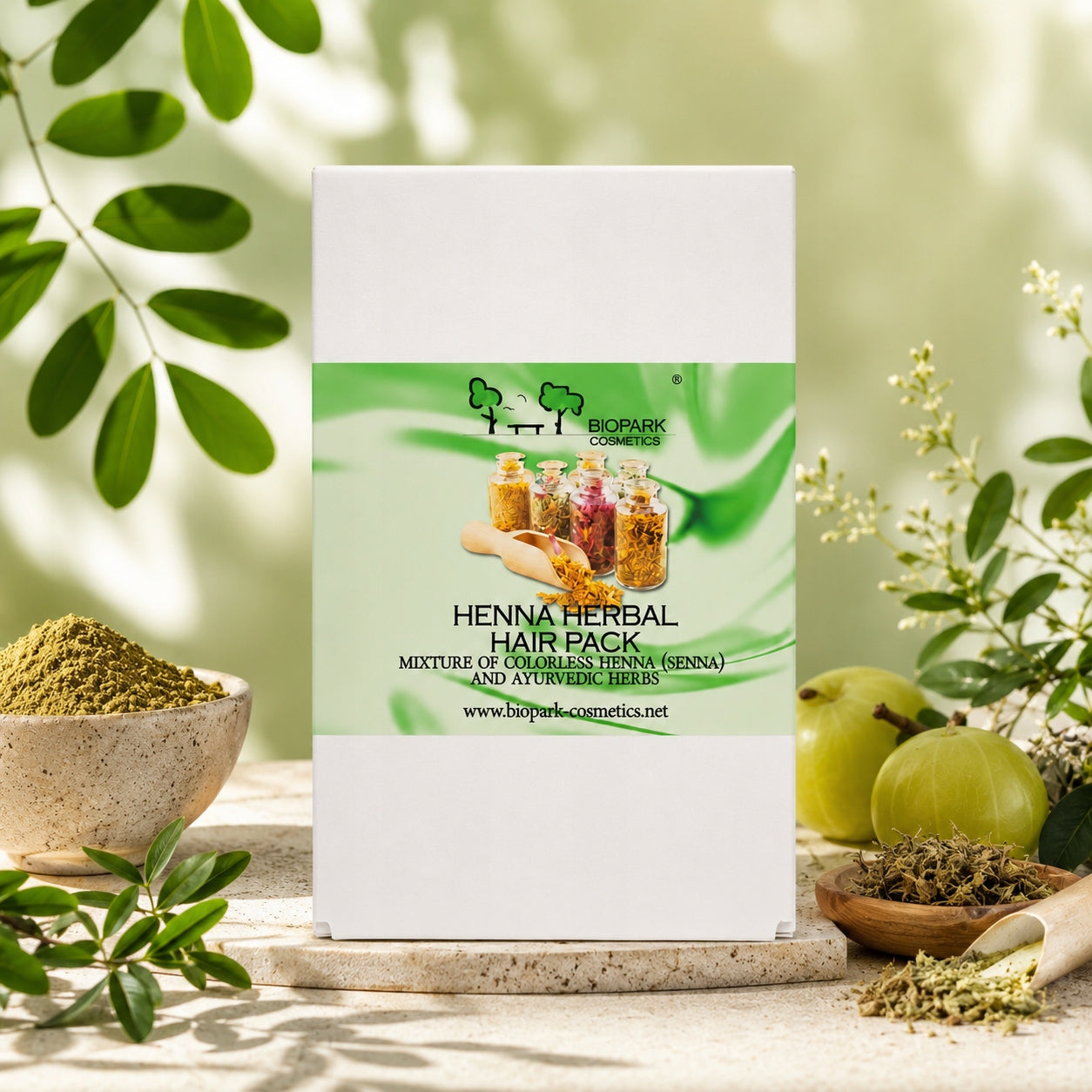 BioPark Cosmetics Henna Bezbarwna 100 g