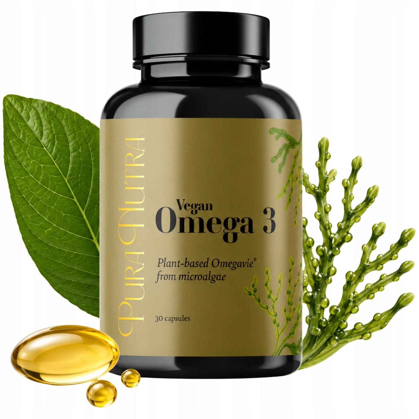 Pura Nutra Vgean Omega 3 30 kapsułek