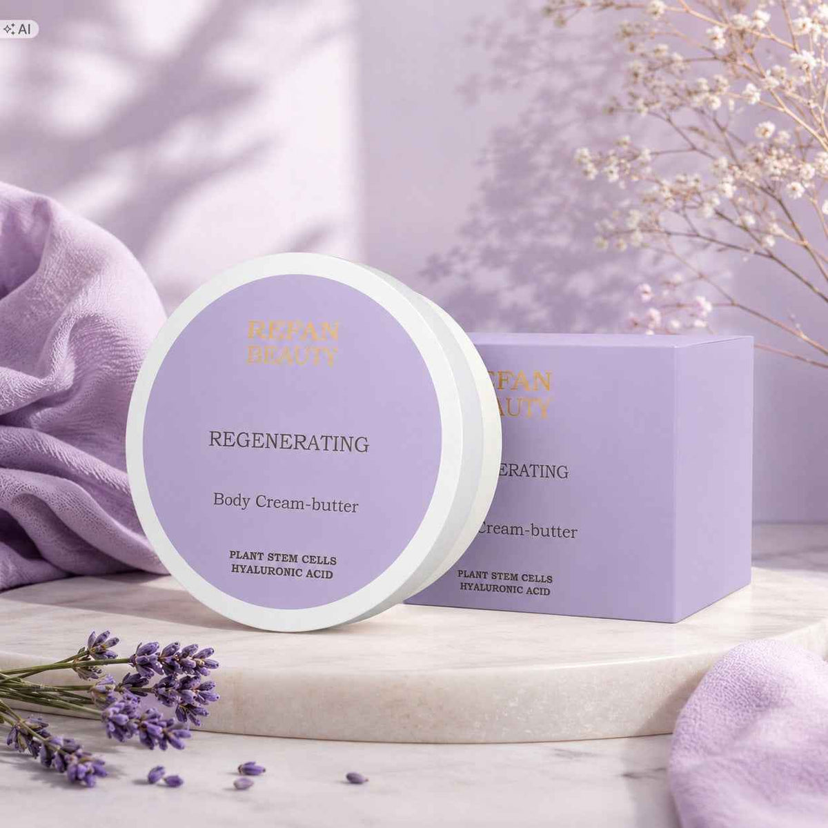 REFAN Krem Masło Do ciała REGENERATING 200 ml