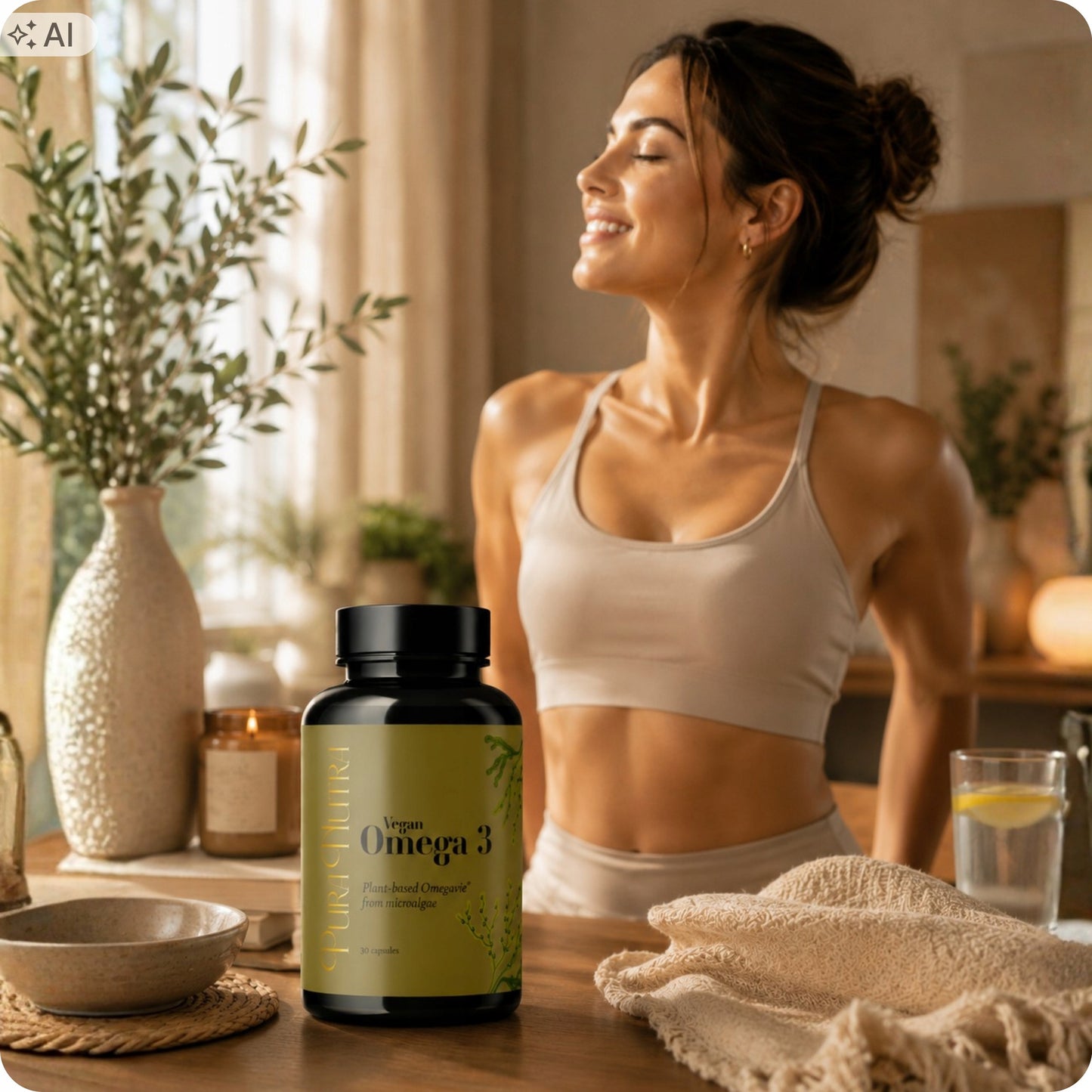Pura Nutra Vgean Omega 3 30 kapsułek