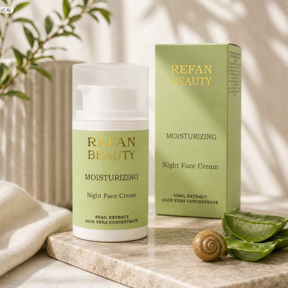 REFAN Krem do Twarzy na Noc MOISTURIZING 50 ml