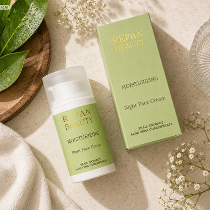 REFAN Krem do Twarzy na Noc MOISTURIZING 50 ml