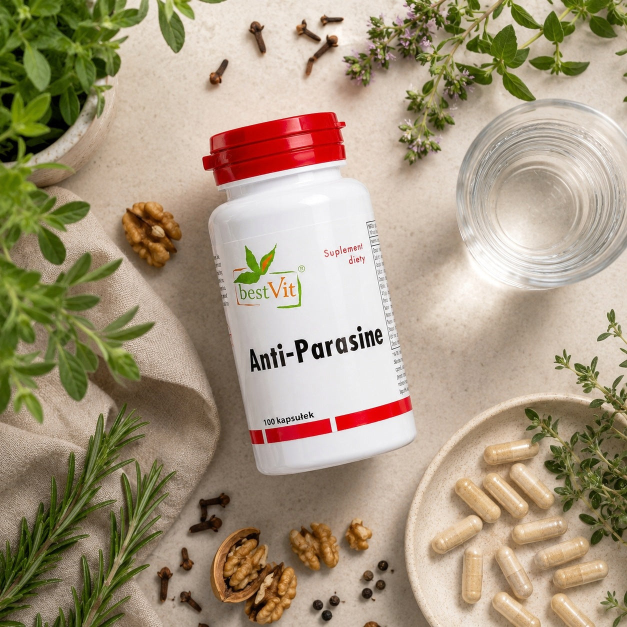 Best Vit Anti-Parasite 100 kapsułek