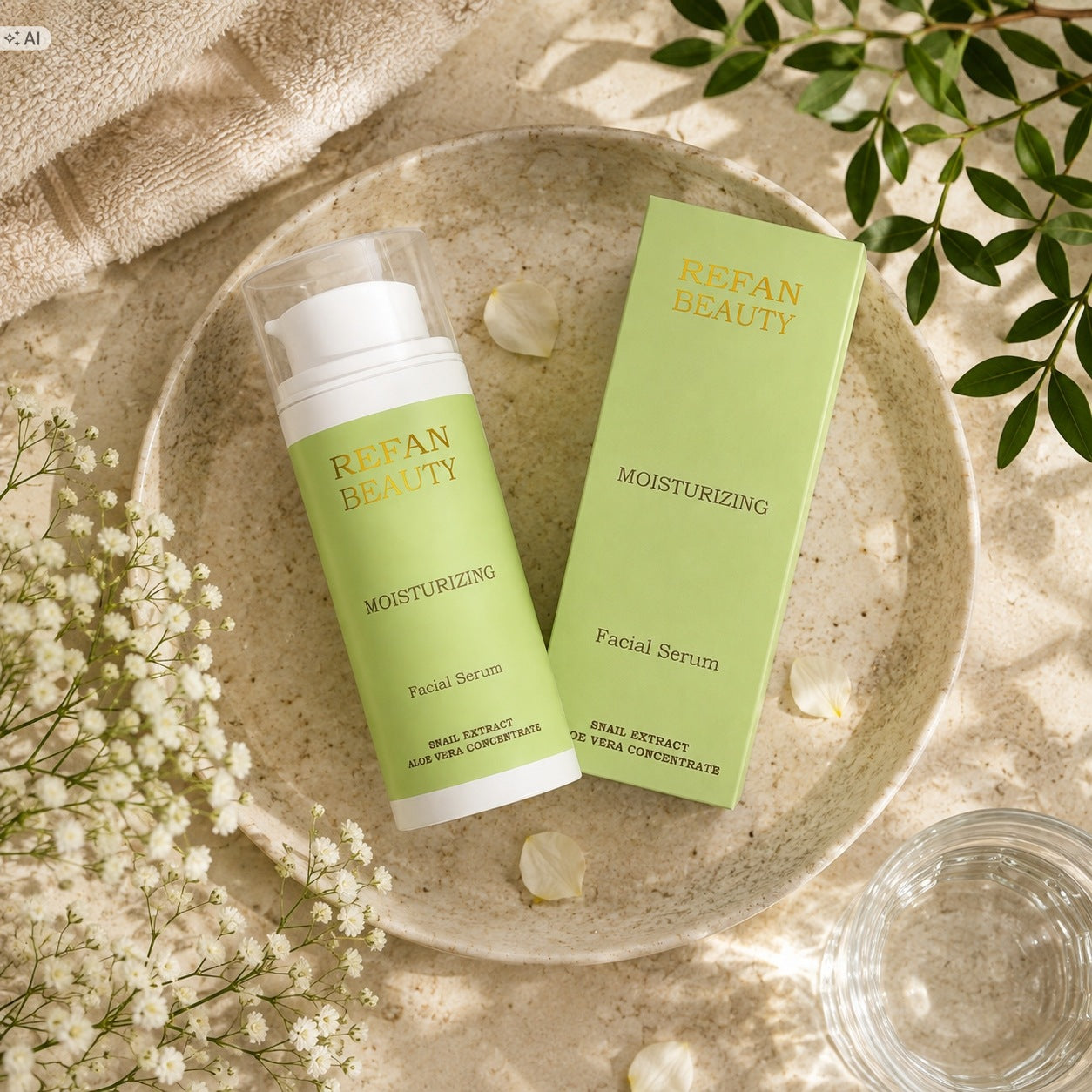 REFAN Serum do Twarzy MOISTURIZING 100 ml