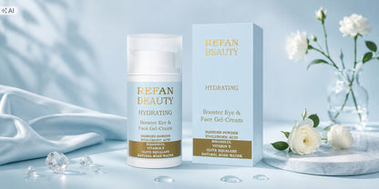 REFAN Booster Krem Żel pod Oczy i do Twarzy HYDRATING 50 ml
