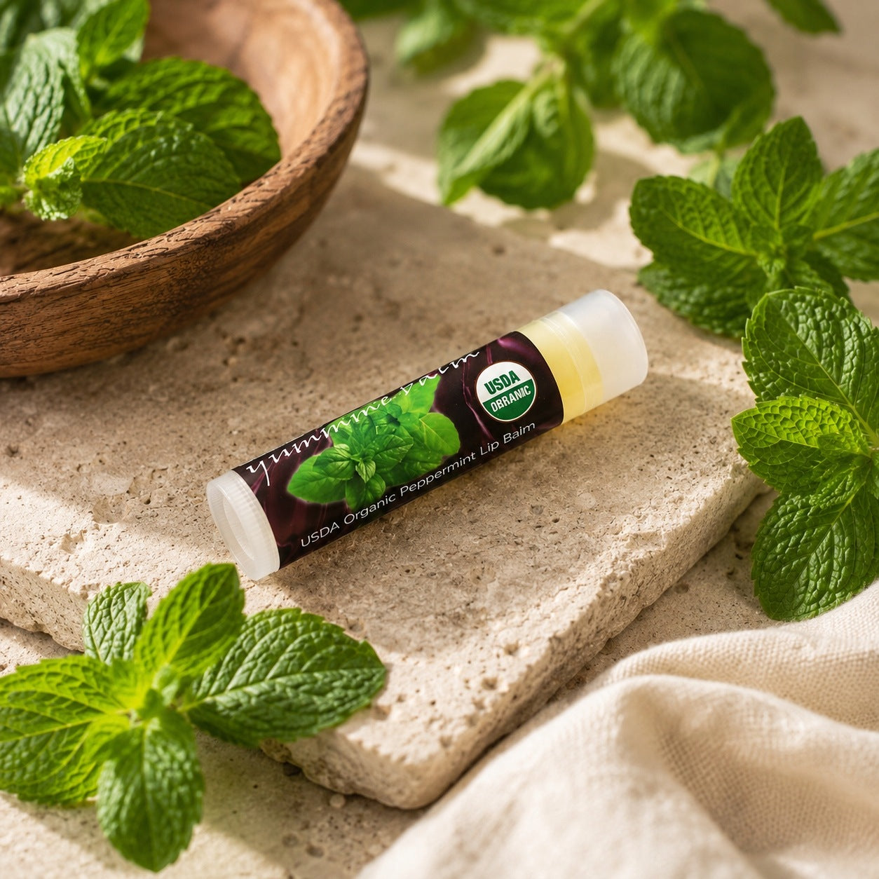 BioPark Cosmetics Balsam do ust mięta pieprzowa 4,25 g