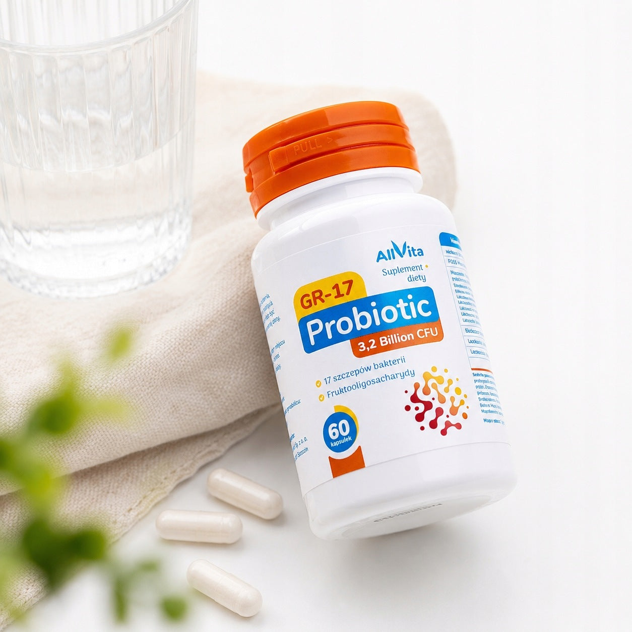 AllVita Gr-17 Probiotyk 60 kapsułek