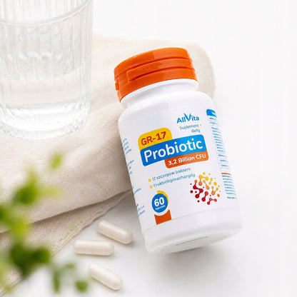 AllVita Gr-17 Probiotyk 60 kapsułek