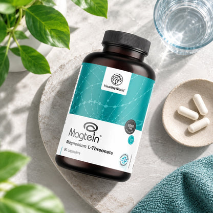 Healthy World L-treonian magnezu Magtein 90 kapsułek