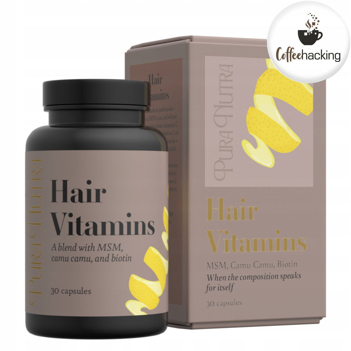 Pura Nutra Hair Vitamins 30 Kapsułek