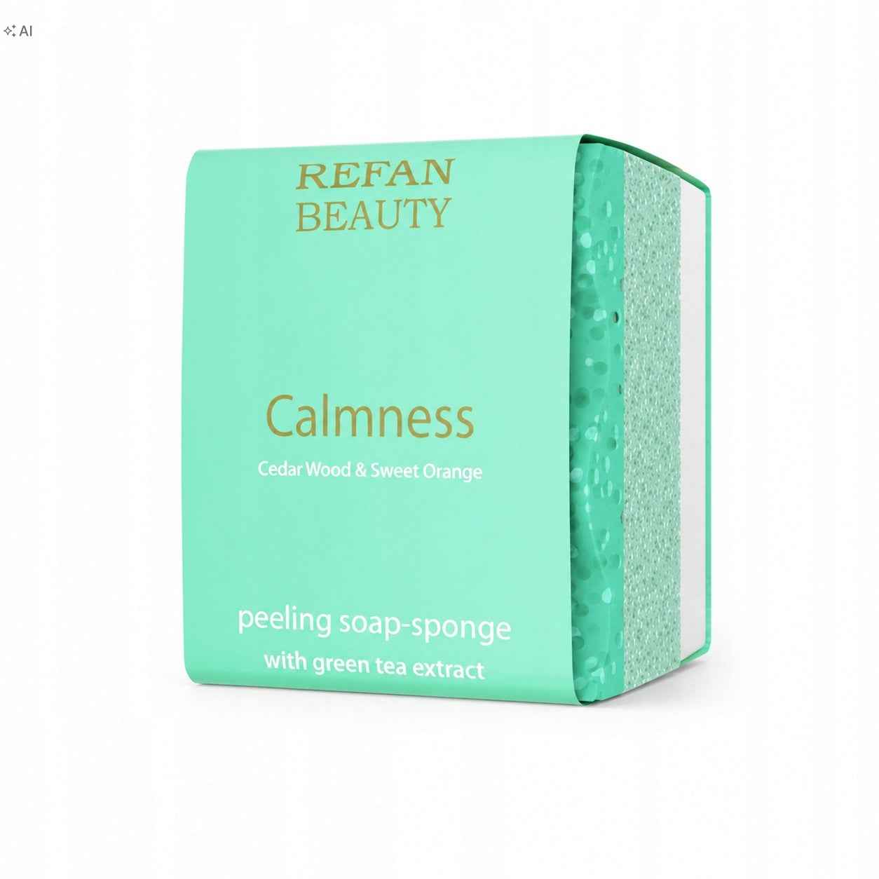 REFAN Gąbka-Mydło Calmness Cedr Pomarańcza  75 g