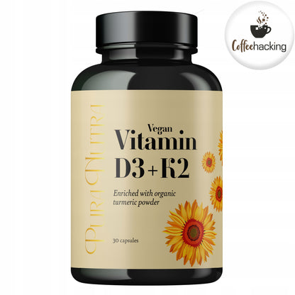 Pura Nutra Vegan Witamin D3+K2 30 kapsułek