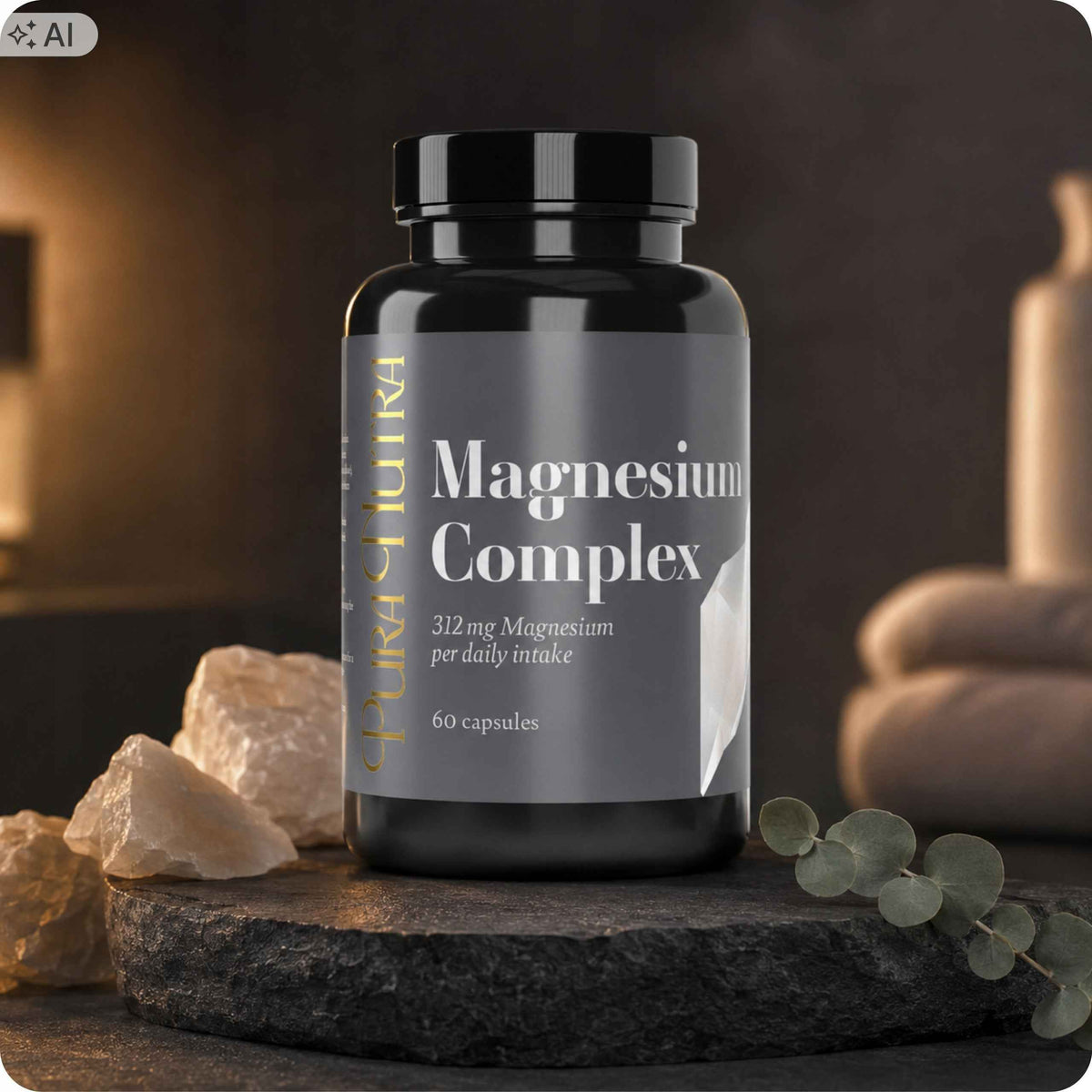 Pura Nutra Magnesium Complex 60 Kapsułek