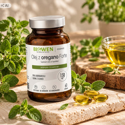 Biowen Olej z Oregano Forte 60 kapsułek