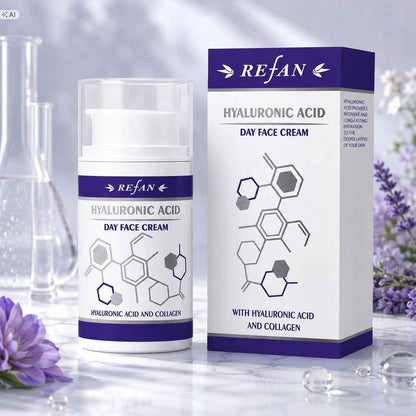 REFAN Krem do Twarzy na Dzień HYALURONIC ACID 50 ml