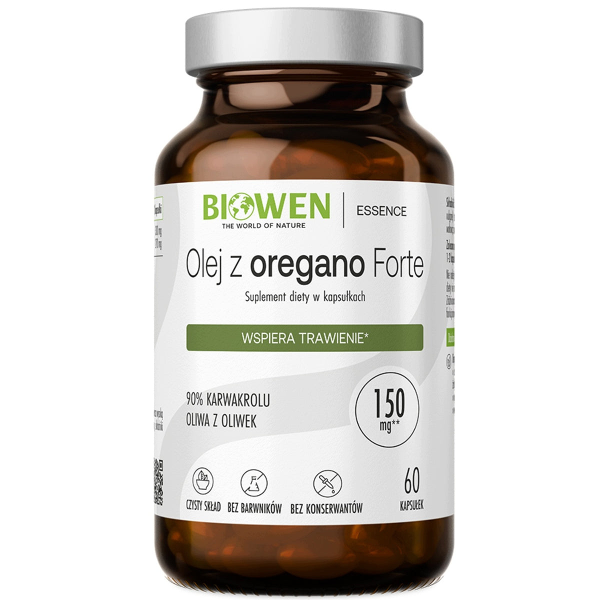 Biowen Olej z Oregano Forte 60 kapsułek