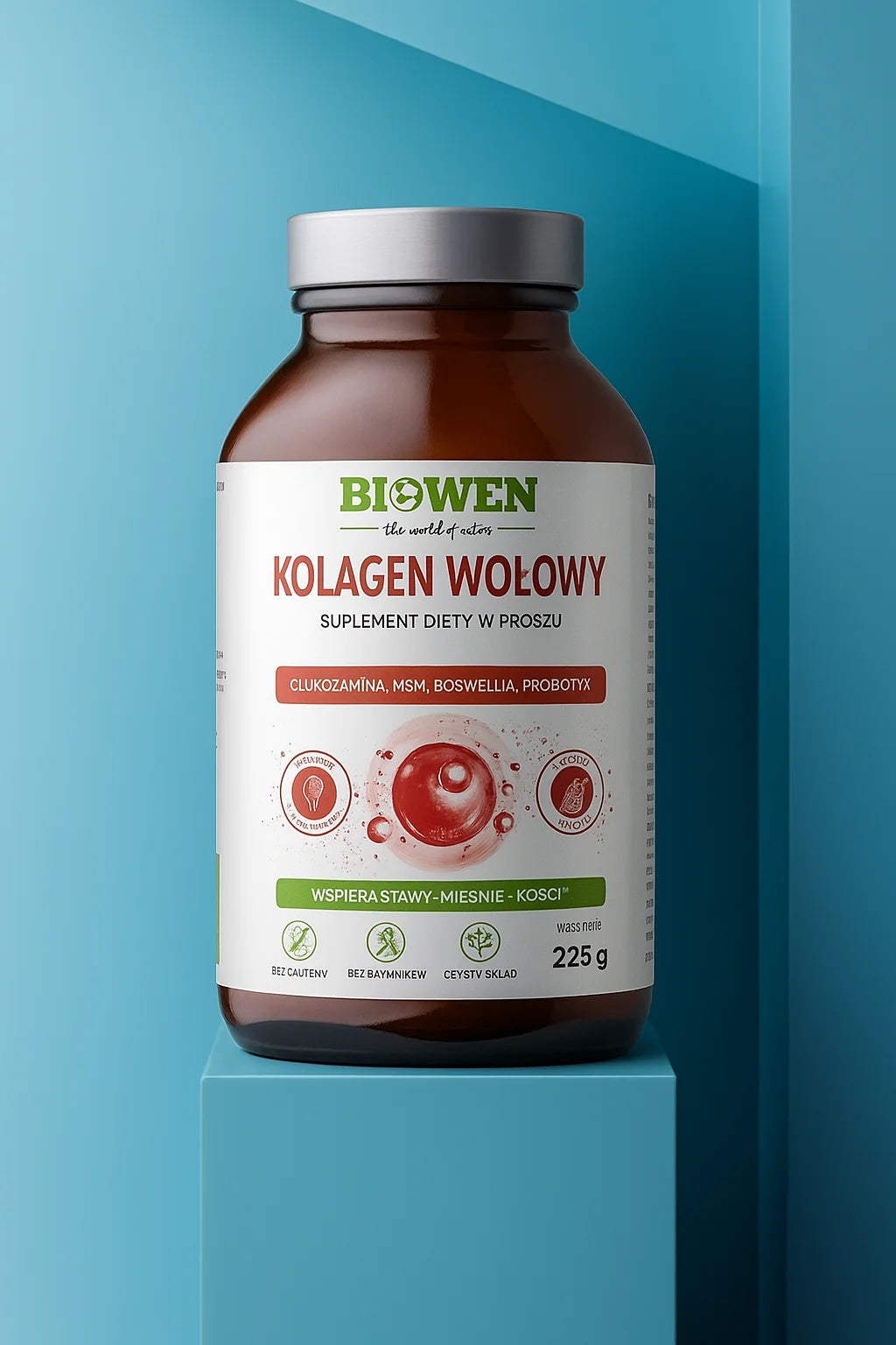 Biowen Kolagen Wołowy 225 g