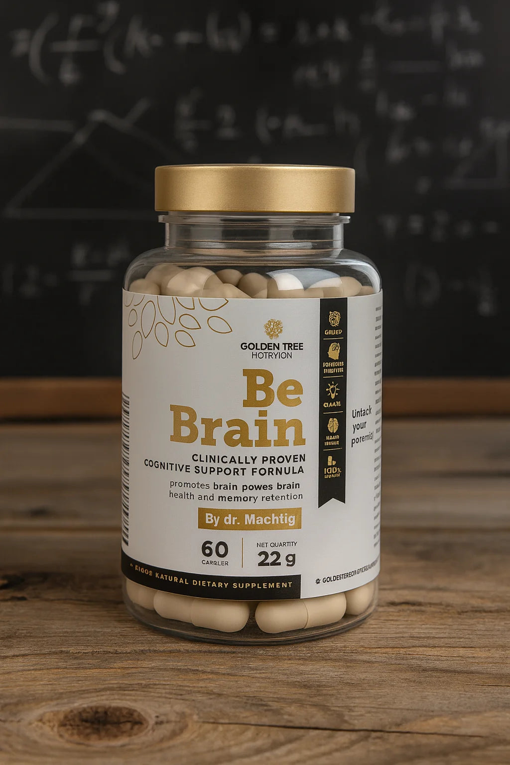 Golden Tree BE BRAIN 60 kaps