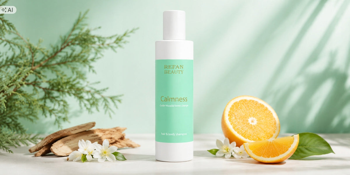 REFAN Szampon i Żel pod Prysznic 2w1 Calmness 250ml