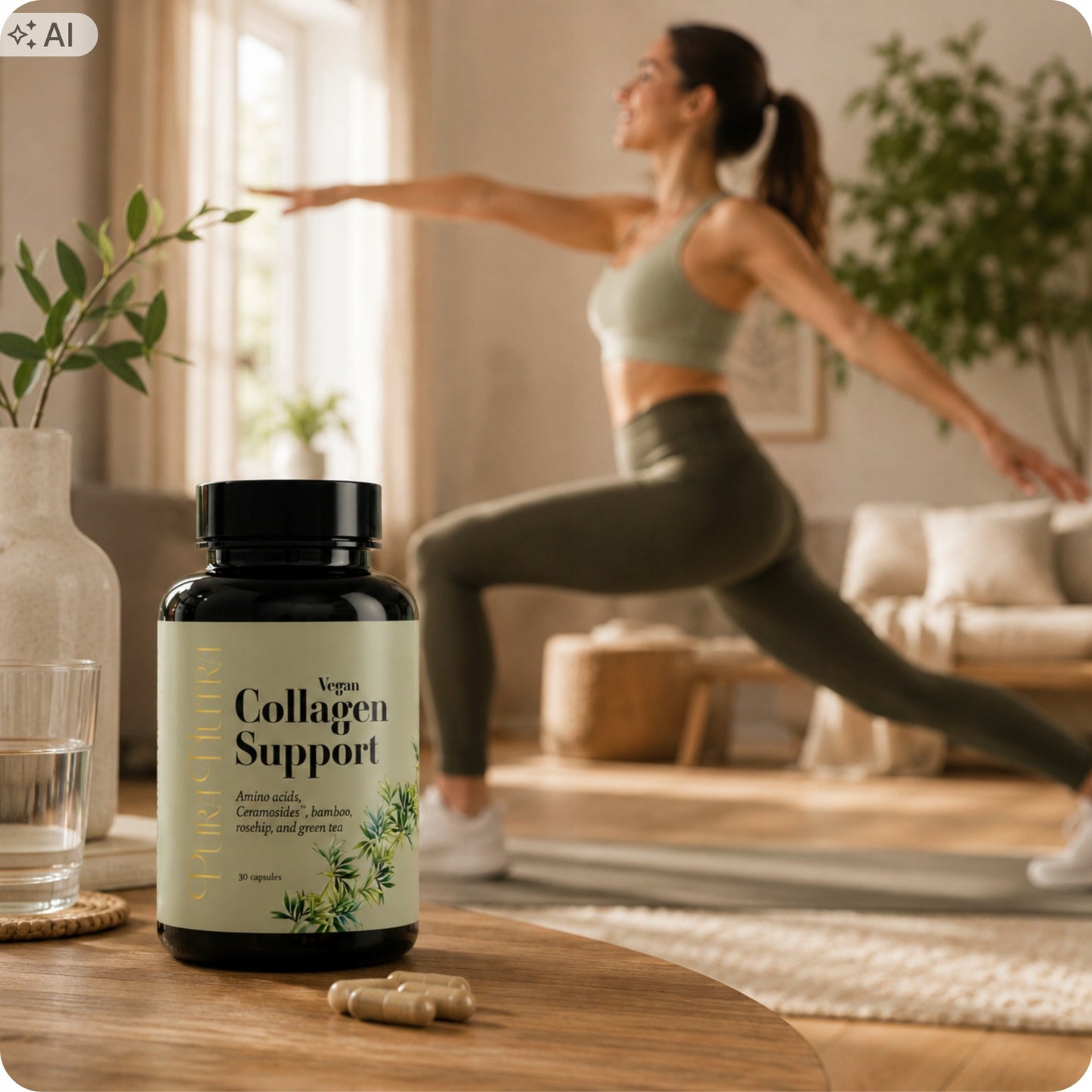 Pura Nutra Vegan Collagen Support 30 kapsułek